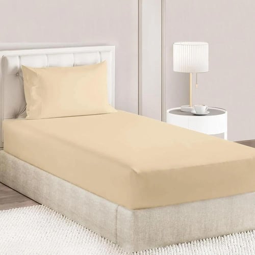 طقم شرشف روز ساده نفر عريض 200x120 سم - متعدد الال...