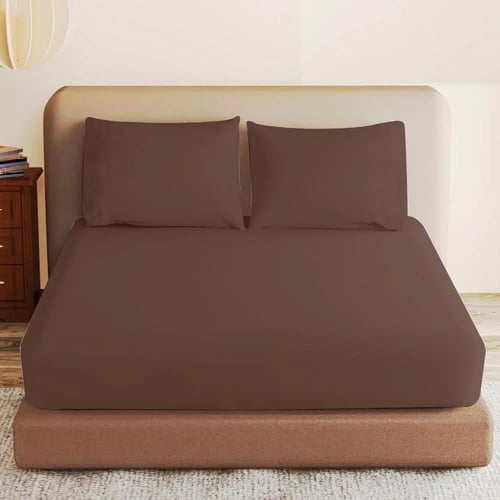 طقم شرشف روز ساده نفرين 200x200 سم - متعدد الألوان