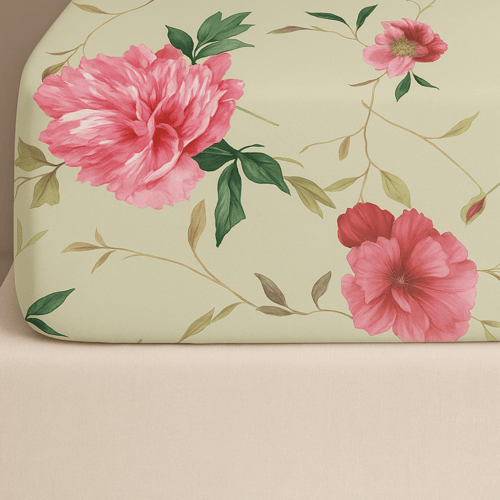 مفرش نفر و نص روز فلوري - حنين