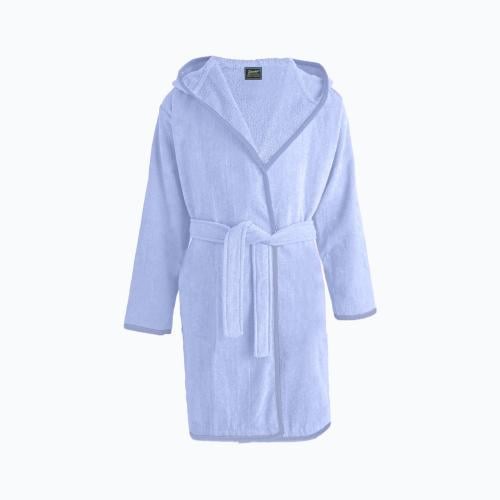 روب حمام ساندي أطفال هودي قطن 100% - سماوي