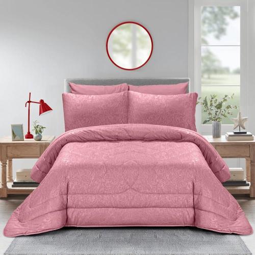 مفرش نفرين فلوري 6 قطع - زهري