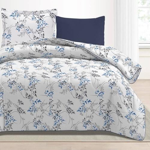 مفرش نفر ونص روز فلوري - جاسمين