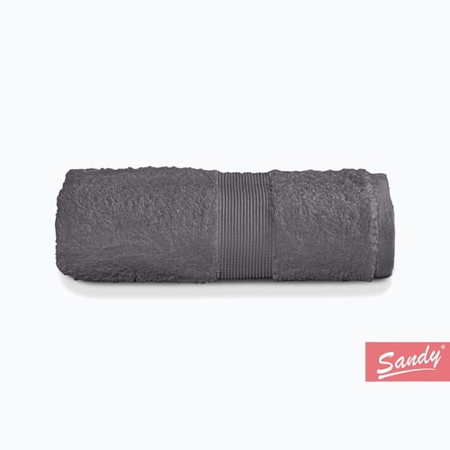 منشفة ساندي قطن 100% | رصاصي "كبيرة جدا"