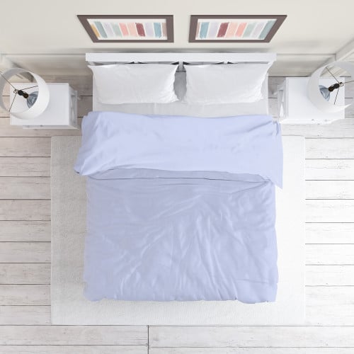 تلبيسة لحاف ساندي مزدوج - سماوي