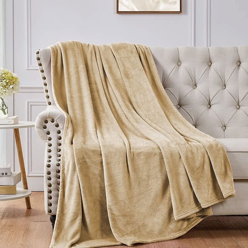 بطانية ساندي الناعمة - موكا | مفرد