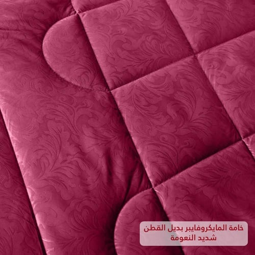 مفرش نفرين فلوري 6 قطع - عودي