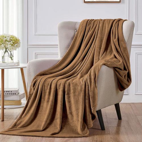 بطانية ساندي الناعمة - بني | مزدوج