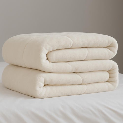 طقم لحاف ساندي فلوري "شتوي" نفرين - بني سكري