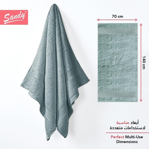 منشفة ساندي قطن 100% | فستقي "وسط"