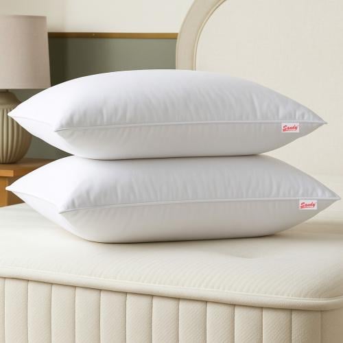 مخدات ساندي القطنية لاكجري | luxury - طقم 2 قطعة