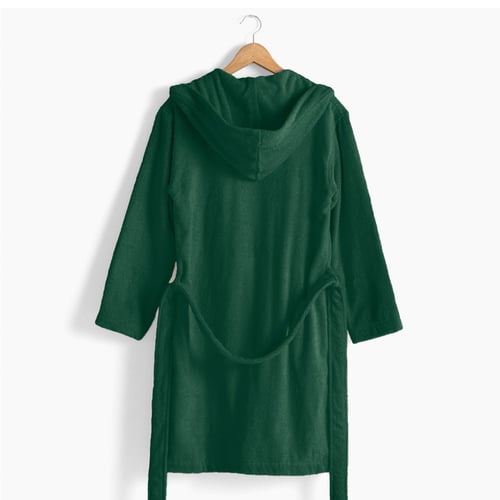 روب حمام ساندي هودي قطن 100% - أخضر