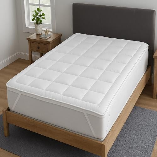 لباد سرير ساندي المدعم 8 سم 100×200 سم - مفرد