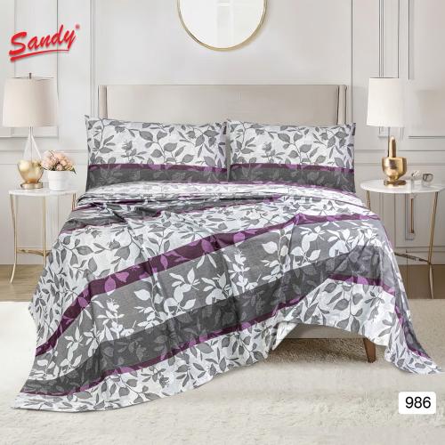 طقم شرشف ساندي مفرد 2 قطعة - 986