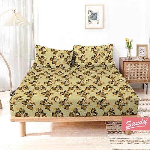 طقم شرشف ساندي مطاط مزدوج 200x200 سم - 906