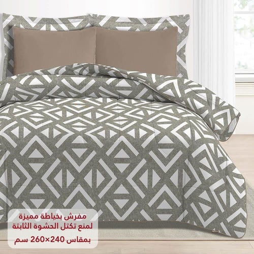 مفرش نفرين فلوري 6 قطع - اصالة