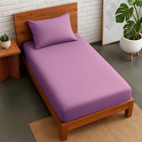 طقم شرشف ساندي ساده مفرد 200x100 سم - اوبيرا موف