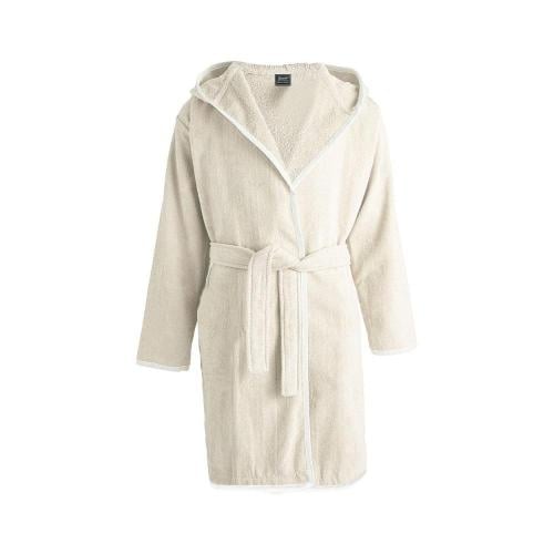 روب حمام ساندي أطفال هودي قطن 100% - أوف وايت