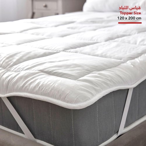 لباد سرير ساندي 5 سم 120×200 سم - مفرد ونص