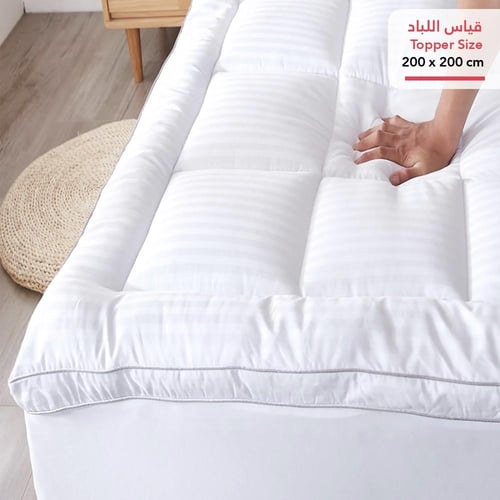 لباد سرير ساندي 10 سم 200x200 سم مزدوج