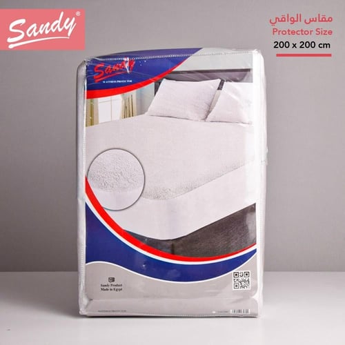 واقي مرتبة ساندي لاتيكس ضد البلل 200×200 سم