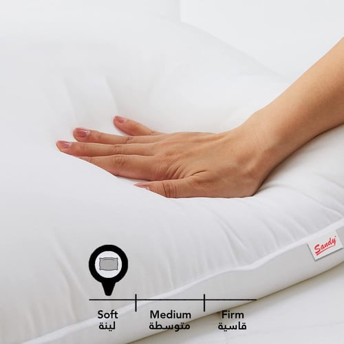 مخدات ساندي القطنية لاكجري | luxury - طقم 2 قطعة