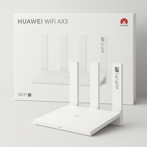 راوتر هواوي WiFi AX3 + مقوي شبكة – واي فاي 6 سريع...
