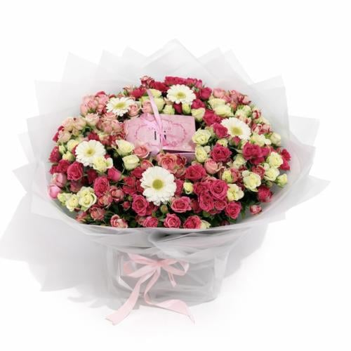 ورد ملون كبير (الرياض)