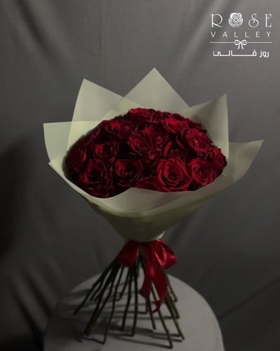 باقة ورد أحمر جوري هدية مميزة