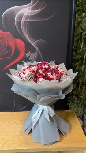 باقة بيبي روز مع الوانها المميزة