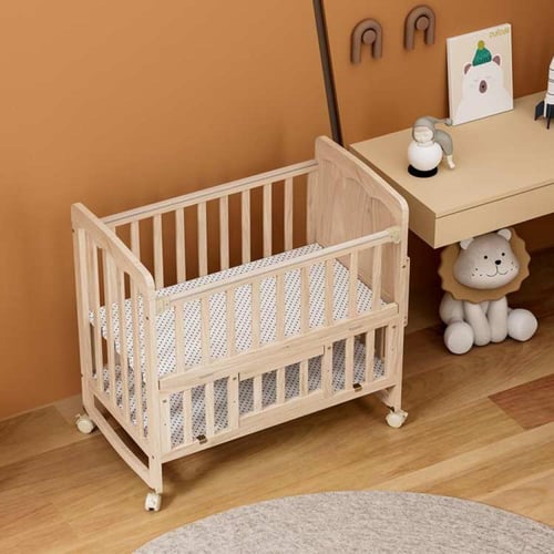 سرير مواليد صغير بمقاس 90*45 سم - الراحة والأمان ل...