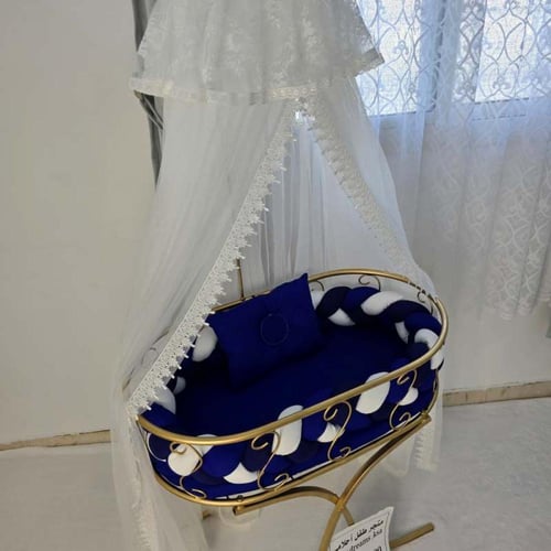 جوانب سرير أطفال مواليد ضفيره-سرير بيبي حديد