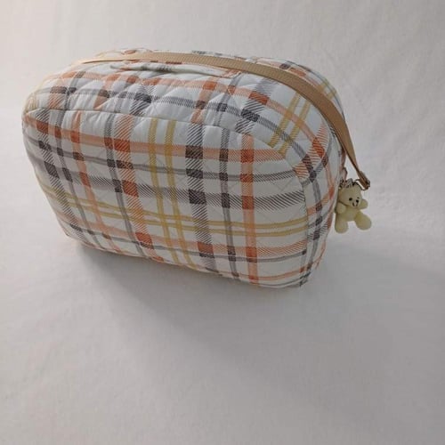 شنطة مفرش مواليد قطني قابل للطي