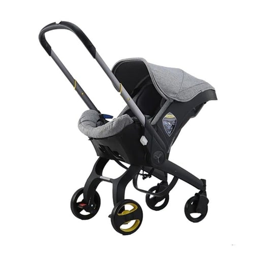 عربية كارسيت 4*1 - عربة اطفال وكرسي سيارة قابلة لل...