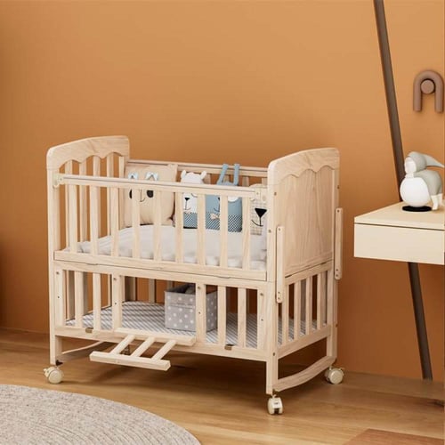 سرير مواليد صغير بمقاس 90*45 سم - الراحة والأمان ل...