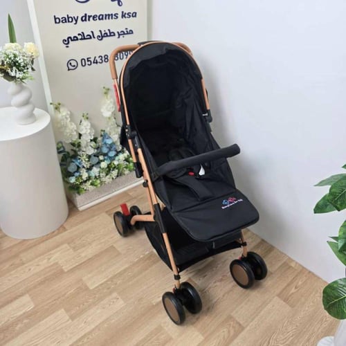 عربة أطفال أنيقة بتصميم مميز