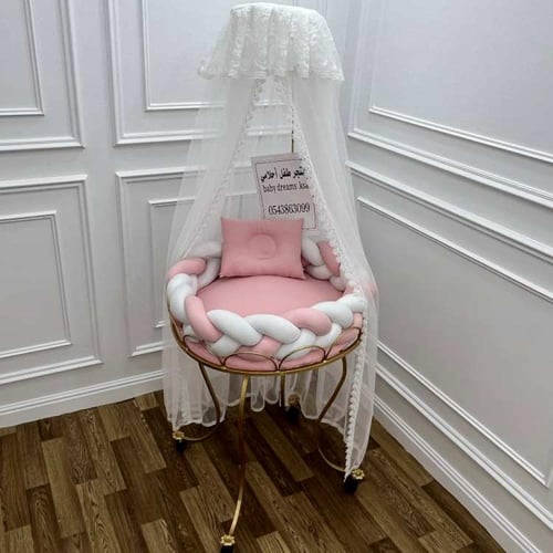 عش أطفال ظفيره مع قاعدة متحركة