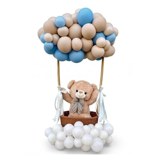 Bear Hot Air Balloon baby boy