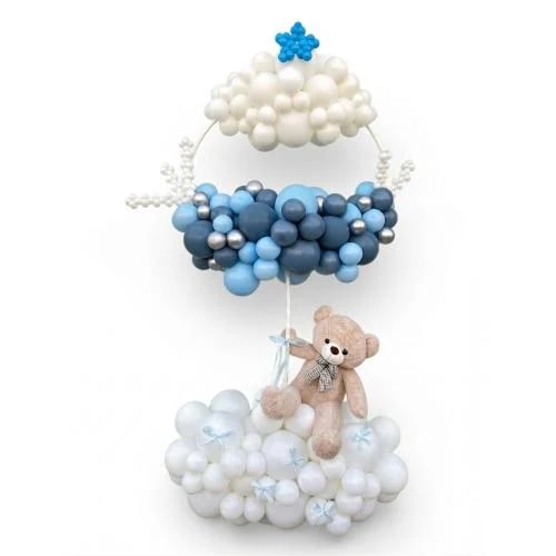 Teddy Cloud Balloon Stand