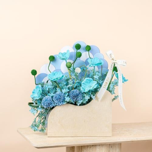 Aqua Poppy Radiance