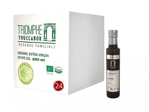 كرتون زيت زيتون عضوي حجم 250 مل - 24 عبوة