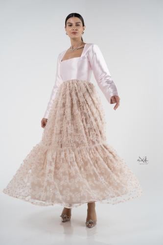 فستان مناسبات - top floral dress