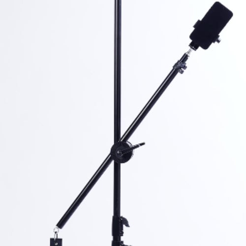 ستاند احادي للجوال مع ستاند اضائة