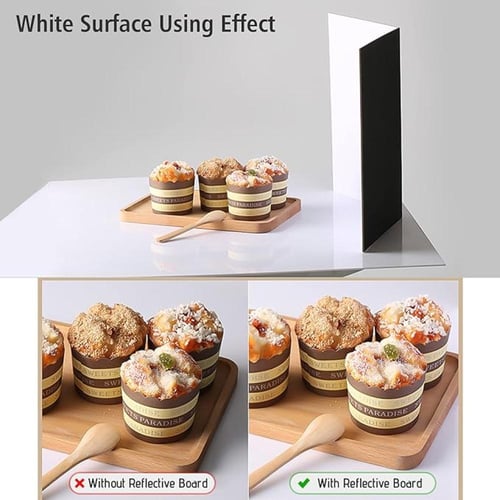 عاكس 3 في 1 قابل للطي من الورق المقوى