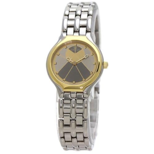 Omega, De Ville steel and gold wristwatch 1980s