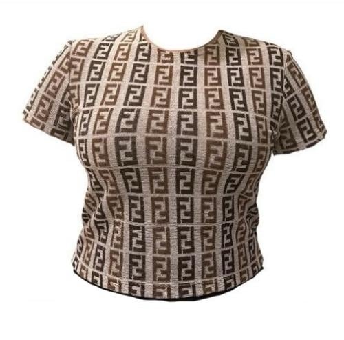 Fendi Zucca jacquard t-shirt