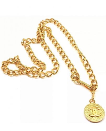 Chanel chain belt