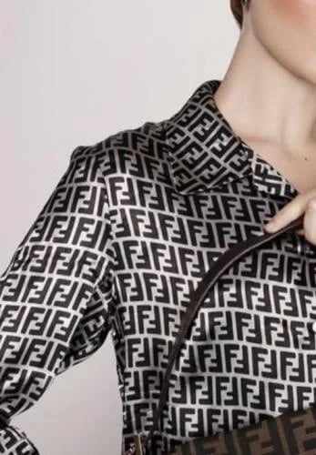 Fendi Zucca logo pattern blouse