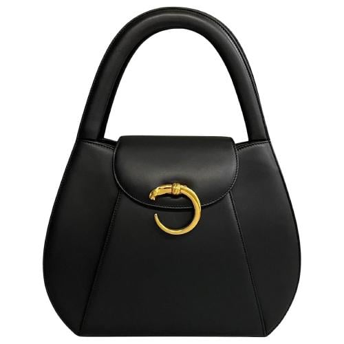 Cartier Panthere Leather top Handle Bag