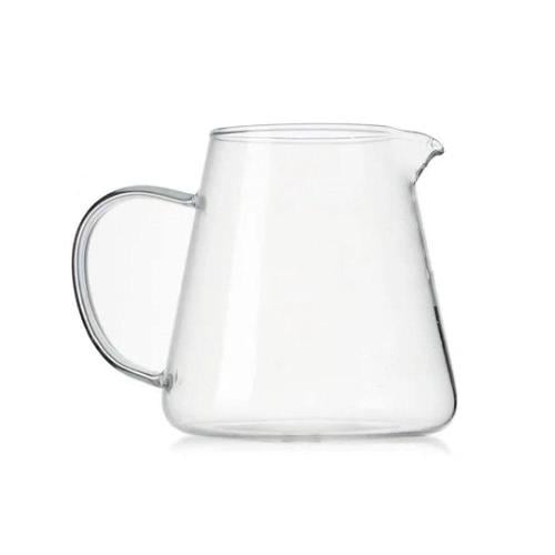 سيرفر زجاج شفاف 500مل