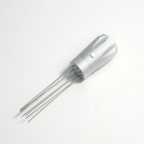 مفكك تكتلات - مقبض معدني فضي